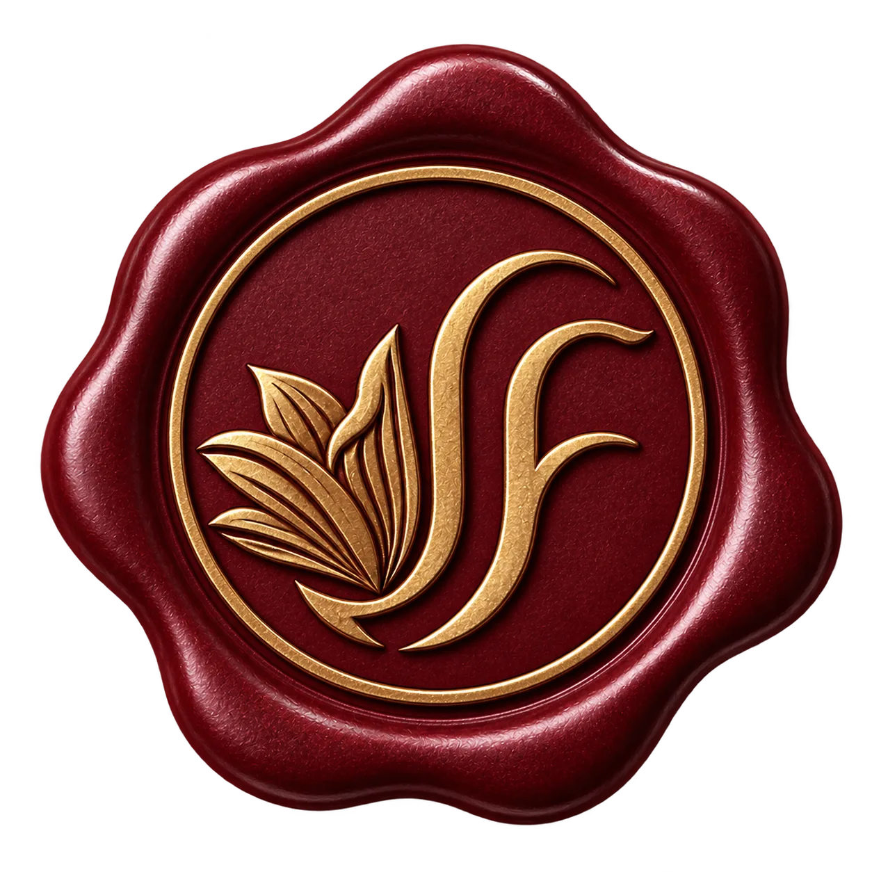 Wax seal invitation